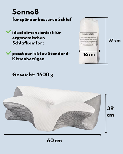 Sonno8 - Orthopädisches Schlafkissen